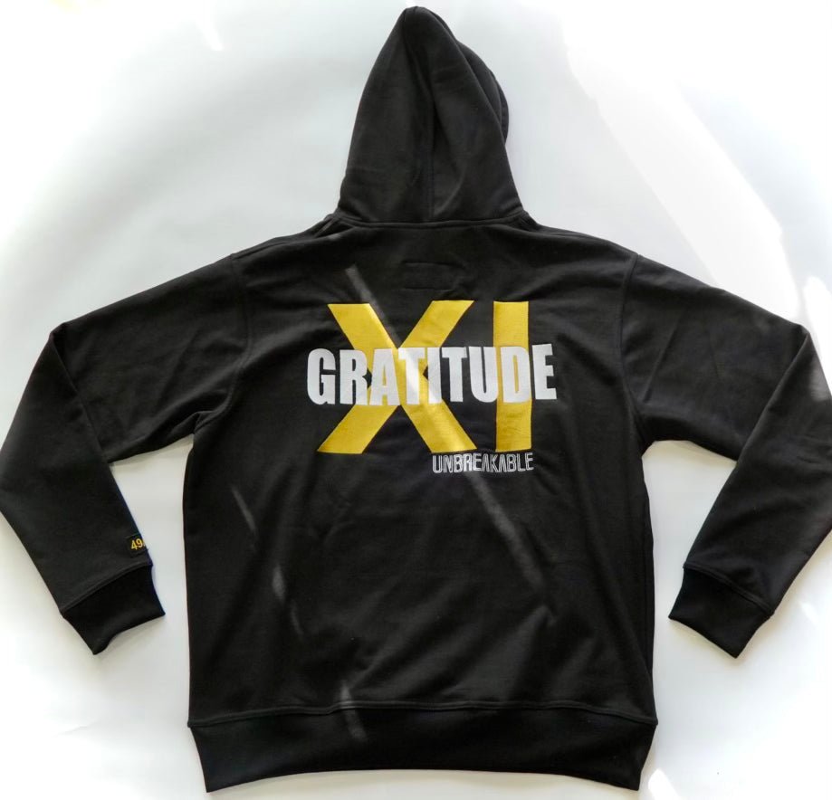 Humble Gratitude Hoodie Black