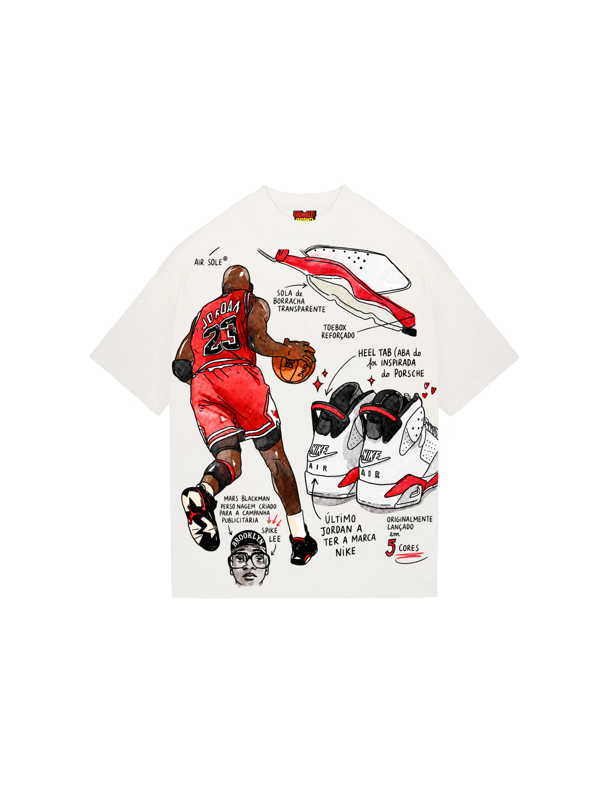 Humble Infrared White Tee