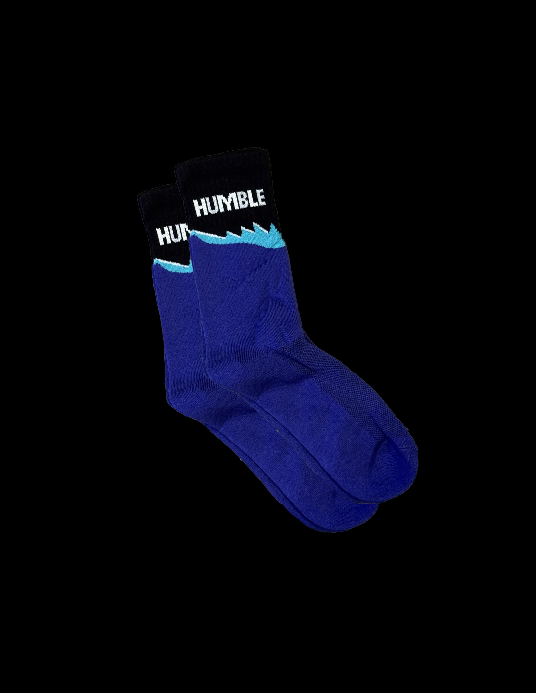 Humble Grape Socks Black