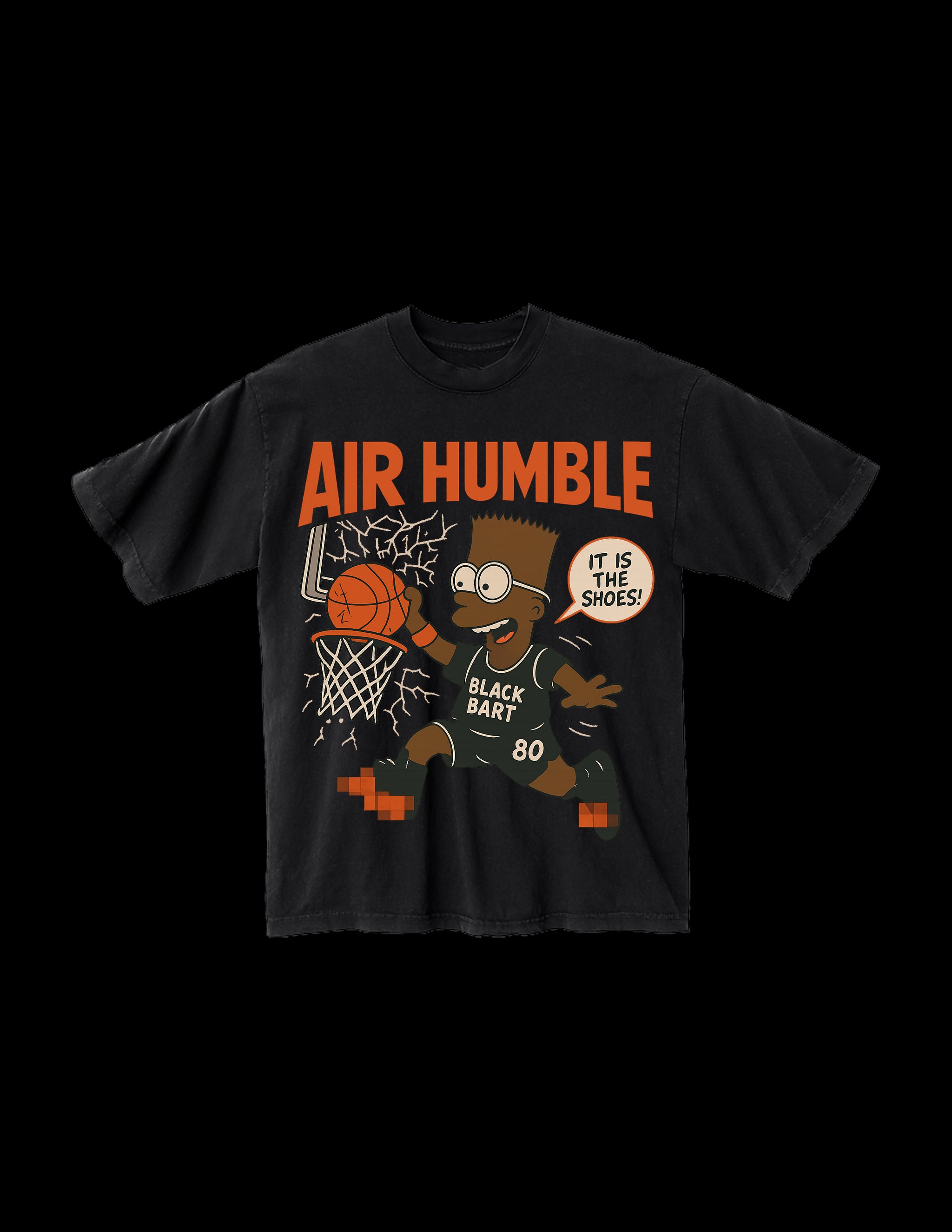 Shattered Dunk Black Tee