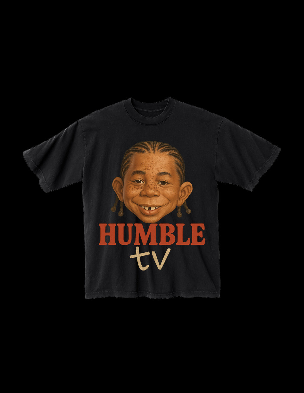 Humble TV Black Tee