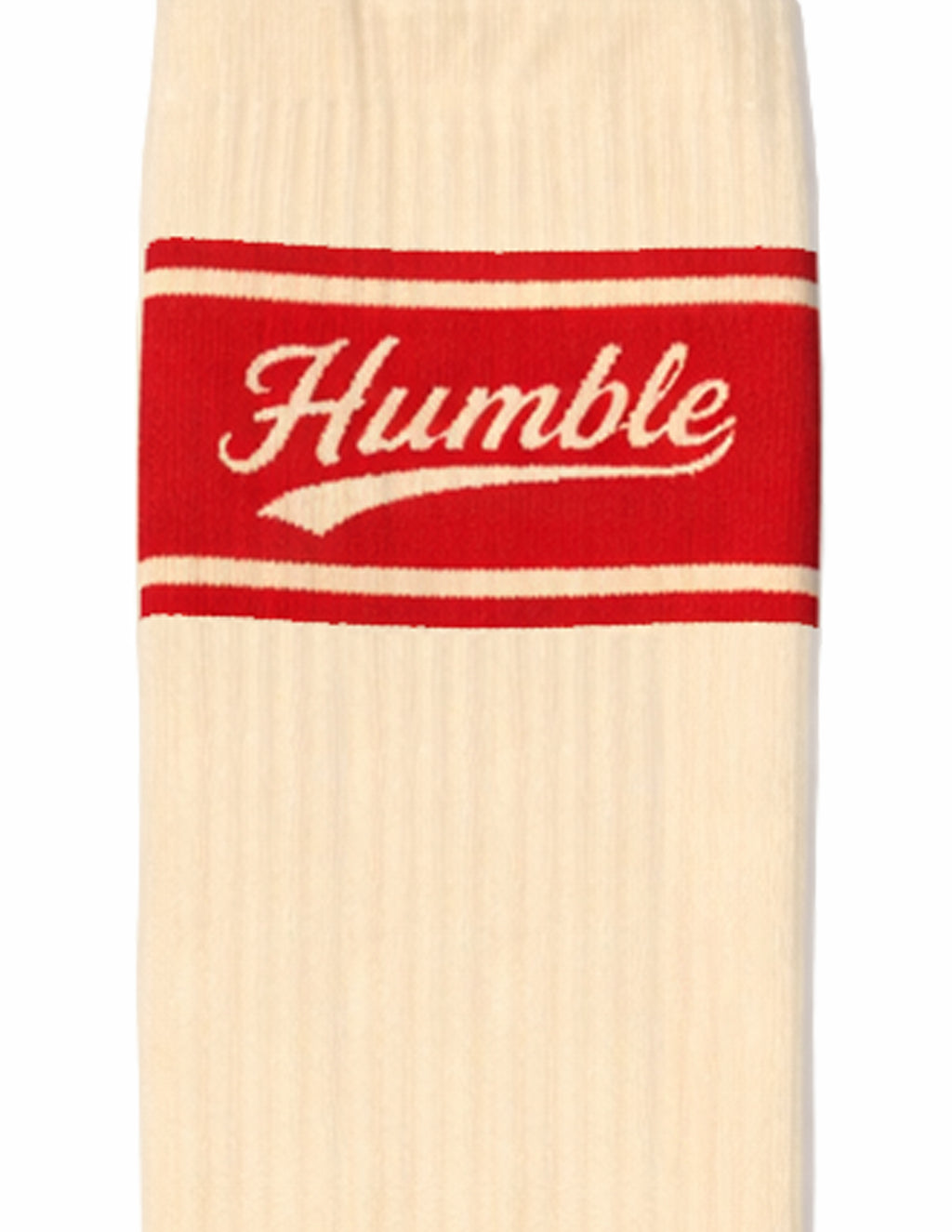 HUMBLE SOCKS OFF WHITE & RED