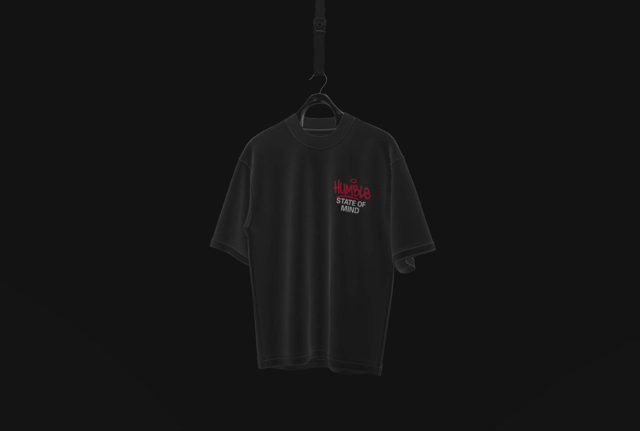 Humble State of Mind Black Tee